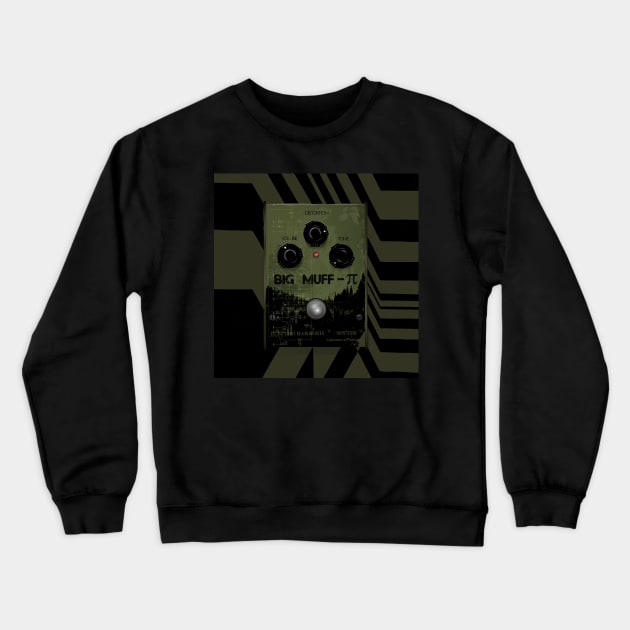 The Fuzz Pedal Who Shall Not Be Named Due To "Copyright Concerns" Crewneck Sweatshirt by Tiny Little Hammers